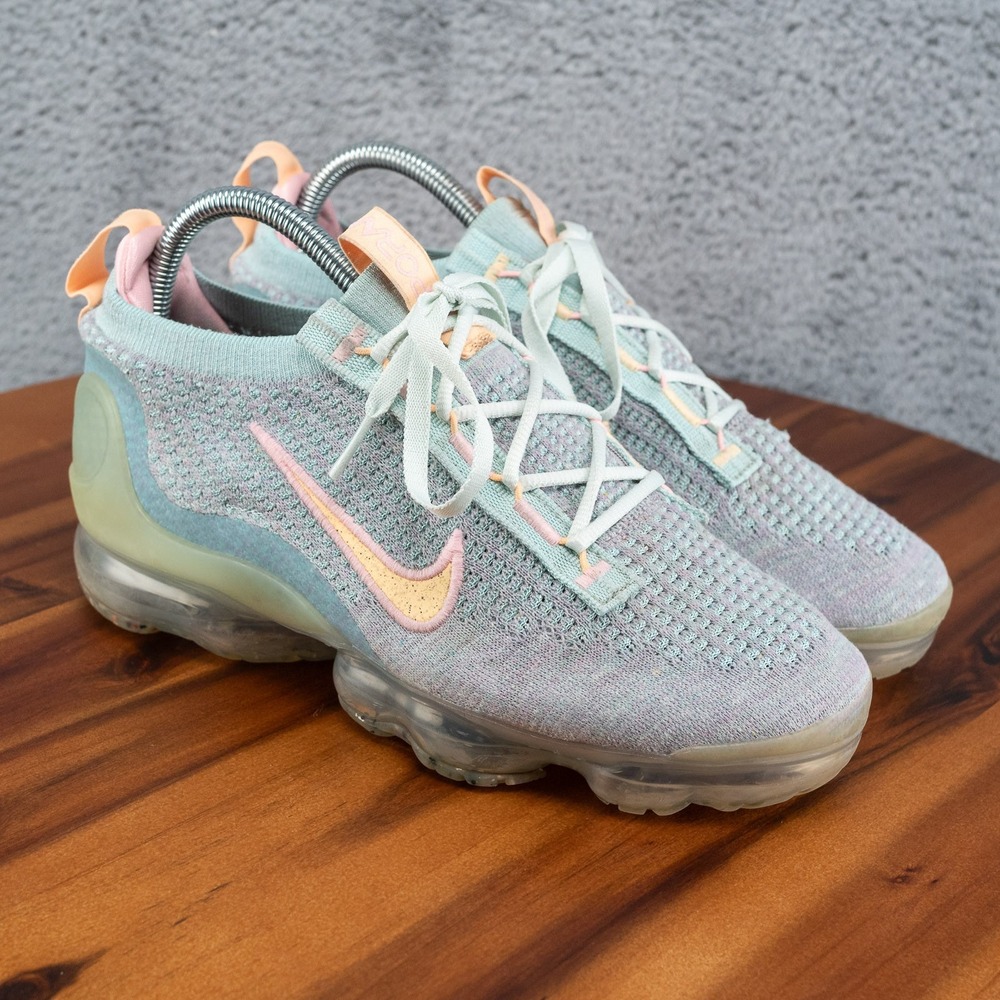 Nike Air VaporMax 2021 Flyknit 'Light Dew' Shoes DH4088-300 Women's Size 8